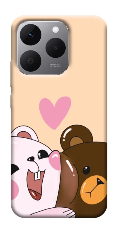 Чехол itsPrint Медвежата для Realme 15T, любовь, купить оптом с доставкой