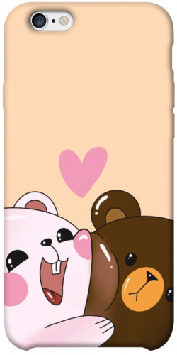 Чехол itsPrint Медвежата для Apple iPhone 6/6s plus (5.5")