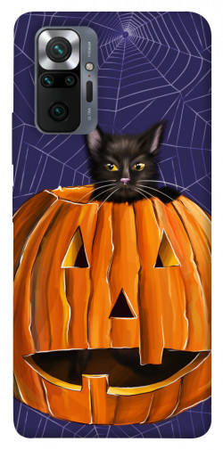 Чохол itsPrint Cat and pumpkin для Xiaomi Redmi Note 10 Pro Max