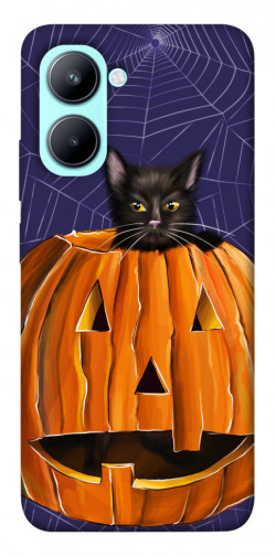 Чехол itsPrint Cat and pumpkin для Realme C33