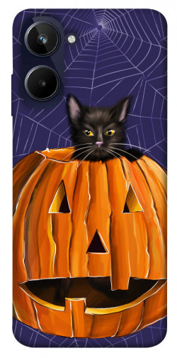Чехол itsPrint Cat and pumpkin для Realme 10 4G
