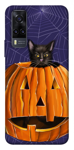 Чехол itsPrint Cat and pumpkin для Vivo Y31