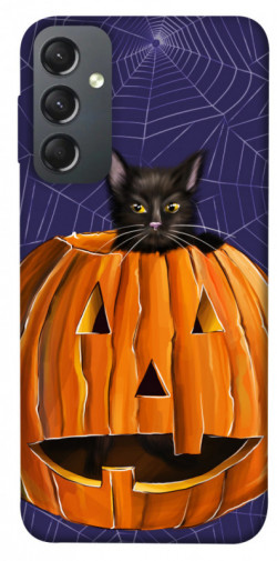 Чехол itsPrint Cat and pumpkin для Samsung Galaxy A24 4G