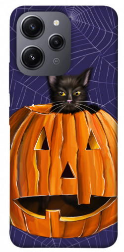 Чехол itsPrint Cat and pumpkin для Xiaomi Redmi 12
