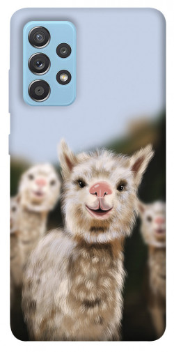 Чехол itsPrint Funny llamas для Samsung Galaxy A52 4G / A52 5G