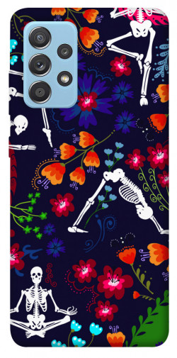Чехол itsPrint Yoga skeletons для Samsung Galaxy A52 4G / A52 5G