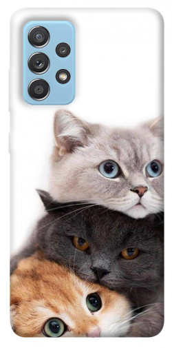 Чехол itsPrint Три кота для Samsung Galaxy A52 4G / A52 5G