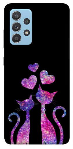 Чехол itsPrint Космические коты для Samsung Galaxy A52 4G / A52 5G