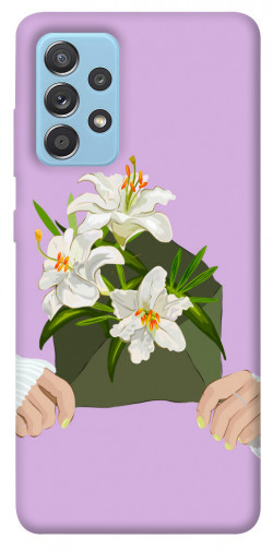 Чехол itsPrint Flower message для Samsung Galaxy A52 4G / A52 5G