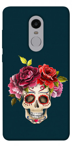 Чехол itsPrint Flower skull для Xiaomi Redmi Note 4X / Note 4 (Snapdragon)