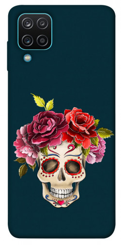 Чехол itsPrint Flower skull для Samsung Galaxy M12