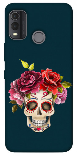 Чехол itsPrint Flower skull для Nokia G11 Plus