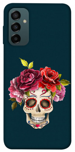 Чохол itsPrint Flower skull для Samsung Galaxy M14 5G
