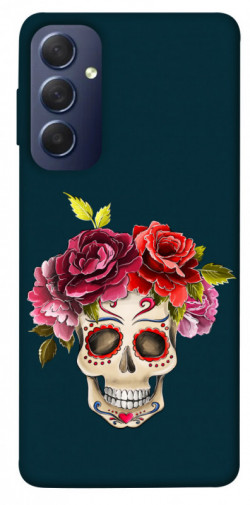 Чохол itsPrint Flower skull для Samsung Galaxy M54 5G