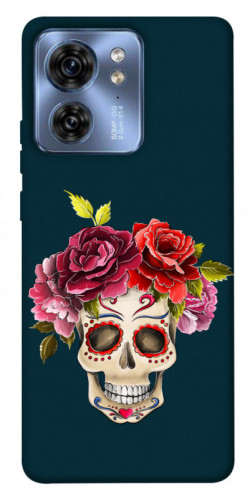 Чехол itsPrint Flower skull для Motorola Edge 40