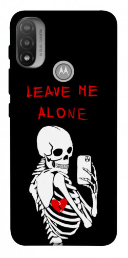 Чехол itsPrint Leave me alone для Motorola Moto E20