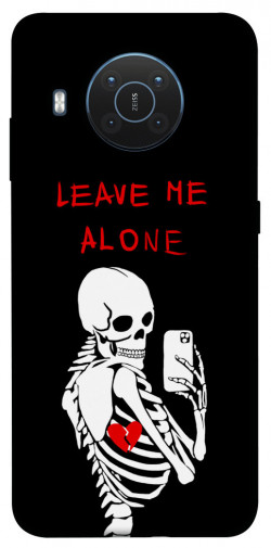 Чехол itsPrint Leave me alone для Nokia X10 / X20