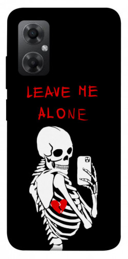 Чехол itsPrint Leave me alone для Xiaomi Redmi Note 11R