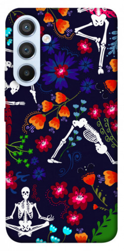 Чехол itsPrint Yoga skeletons для Samsung Galaxy A54 5G