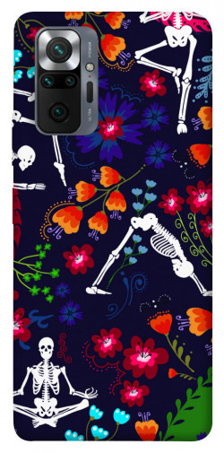 Чохол itsPrint Yoga skeletons для Xiaomi Redmi Note 10 Pro Max