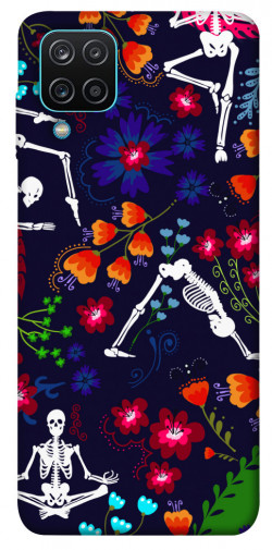 Чехол itsPrint Yoga skeletons для Samsung Galaxy M12