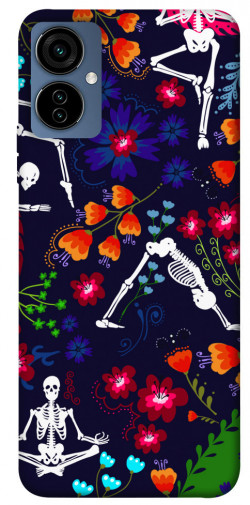 Чехол itsPrint Yoga skeletons для TECNO Camon 19 Neo