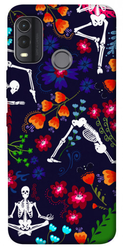 Чехол itsPrint Yoga skeletons для Nokia G11 Plus