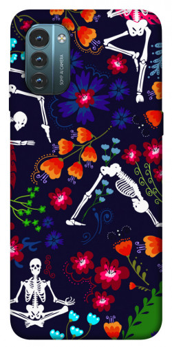 Чехол itsPrint Yoga skeletons для Nokia G21