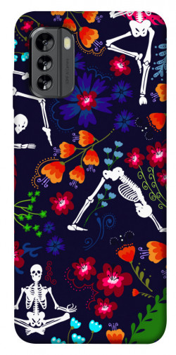 Чехол itsPrint Yoga skeletons для Nokia G60