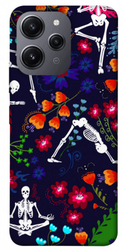 Чехол itsPrint Yoga skeletons для Xiaomi Redmi 12