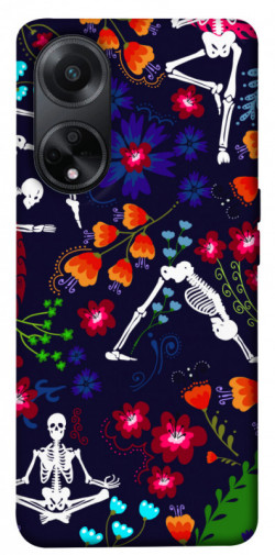 Чехол itsPrint Yoga skeletons для Oppo A58 4G