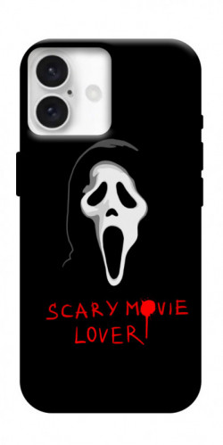 Чехол itsPrint Scary movie lover для Apple iPhone 16 (6.1")