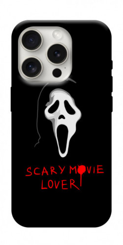 Чехол itsPrint Scary movie lover для Apple iPhone 16 Pro (6.3")