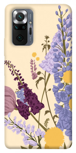 Чохол itsPrint Flowers art для Xiaomi Redmi Note 10 Pro