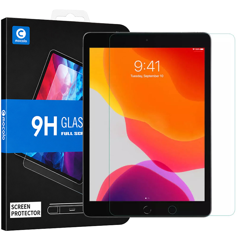 Захисне скло Mocolo (Pro+) для Apple iPad 10.2" (2019) (2020) (2021), Прозрачное, Загартоване скло, купити оптом з доставкою