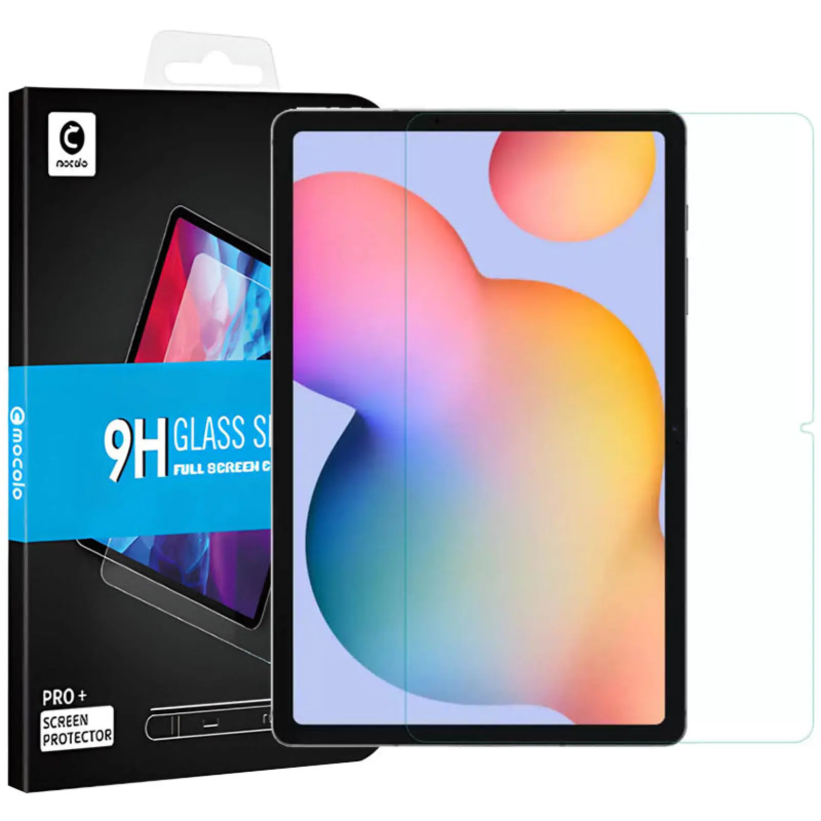 Уценка Защитное стекло Mocolo (Pro+) для Samsung Galaxy Tab S7+ / S8+ / S7 FE/S9+/S9 FE+/S10+ 12.4'', Закаленное стекло, купить оптом с доставкой