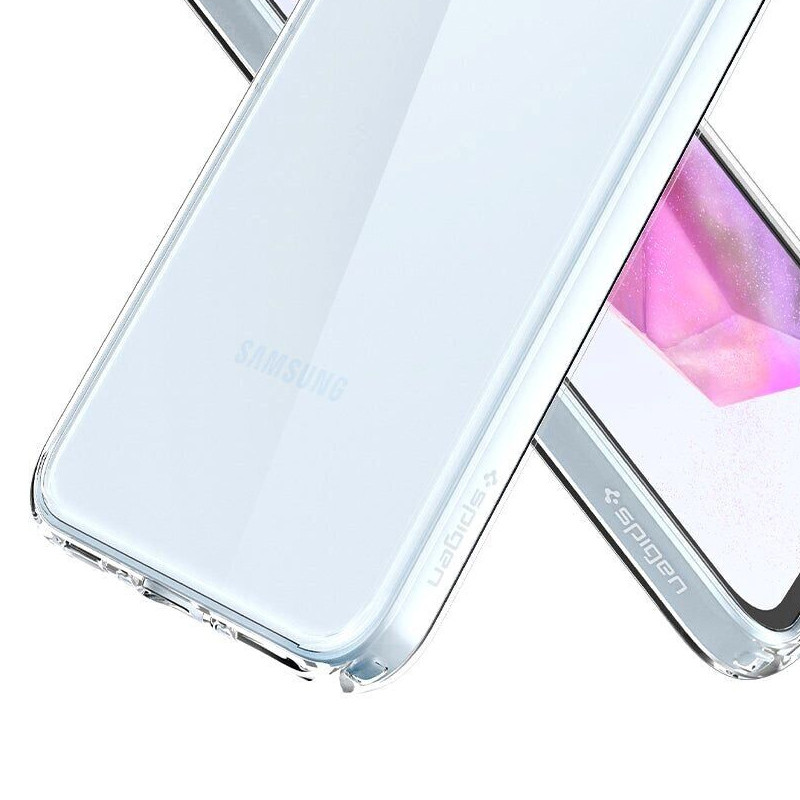 Прозорий чохол SGP Ultra Hybrid для Samsung Galaxy S23 FE | TPU+PC з посиленими бортами на малюнкі №6