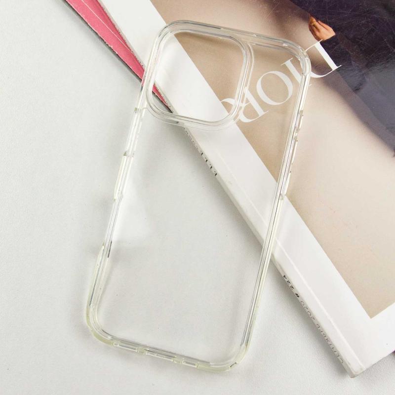 Прозрачный чехол SGP Ultra Hybrid для Apple iPhone 16 Pro (6.3) | TPU+PC с усиленными бортами на картинке №2