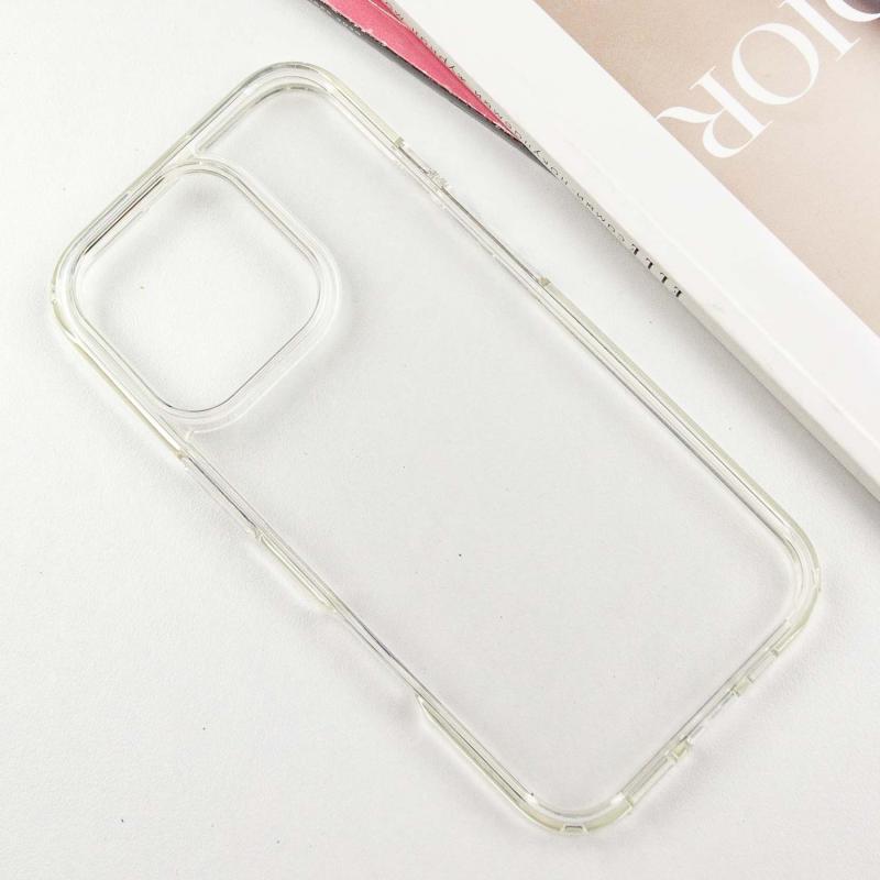 Прозрачный чехол SGP Ultra Hybrid для Apple iPhone 16 Pro (6.3) | TPU+PC с усиленными бортами на картинке №3