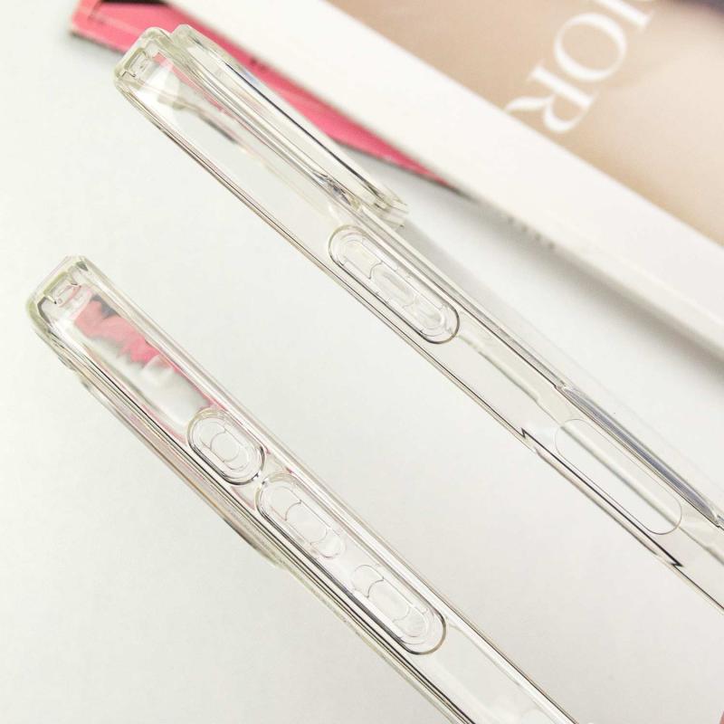 Прозрачный чехол SGP Ultra Hybrid для Apple iPhone 17 (6.3) | TPU+PC с усиленными бортами на картинке №3