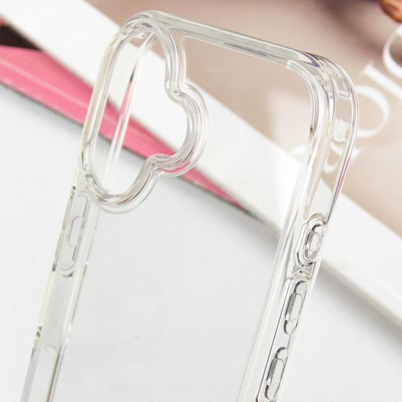 Прозрачный чехол SGP Ultra Hybrid для Apple iPhone 17 (6.3) | TPU+PC с усиленными бортами на картинке №4