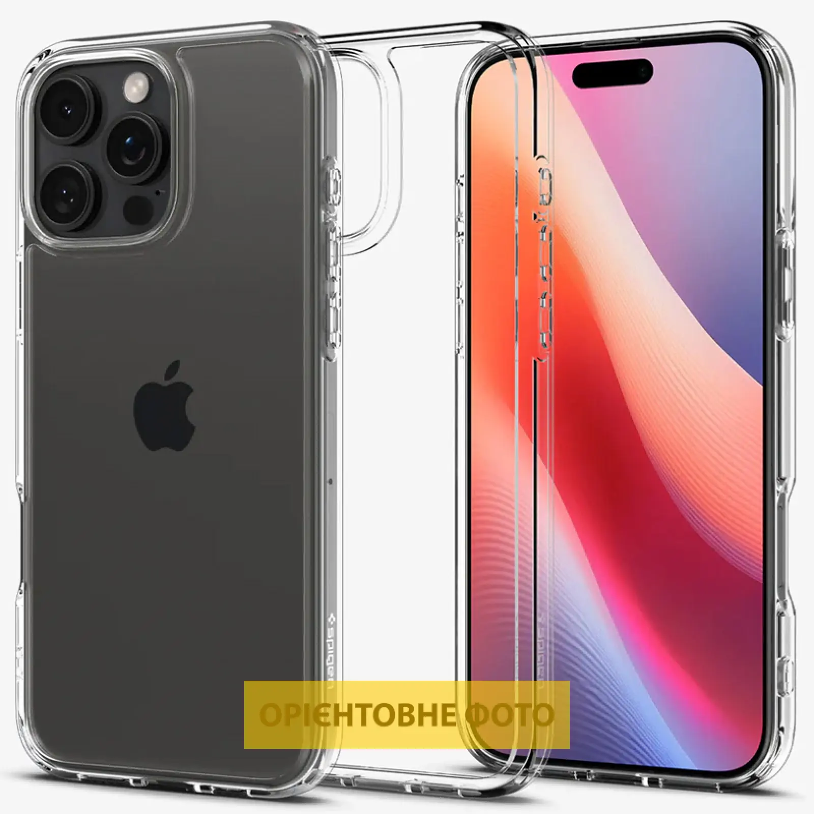 Чохол SGP Ultra Hybrid для Apple iPhone 17 Pro Max (6.9"), Прозорий, TPU, купити оптом з доставкою