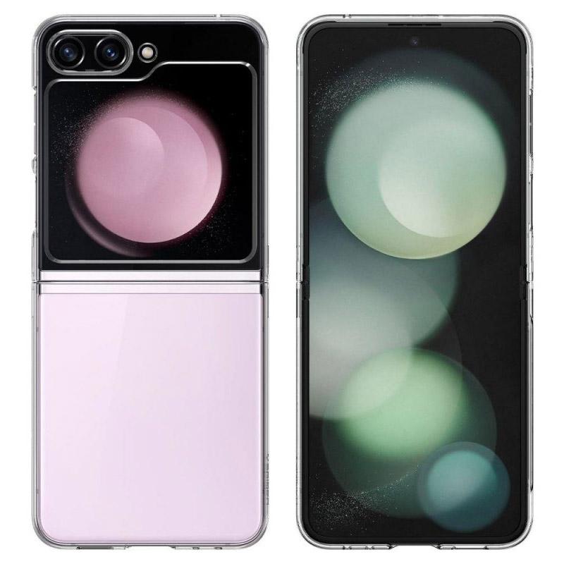 Прозорий чохол SGP Ultra Hybrid для Samsung Galaxy Z Flip7 | TPU+PC з посиленими бортами на малюнкі №2