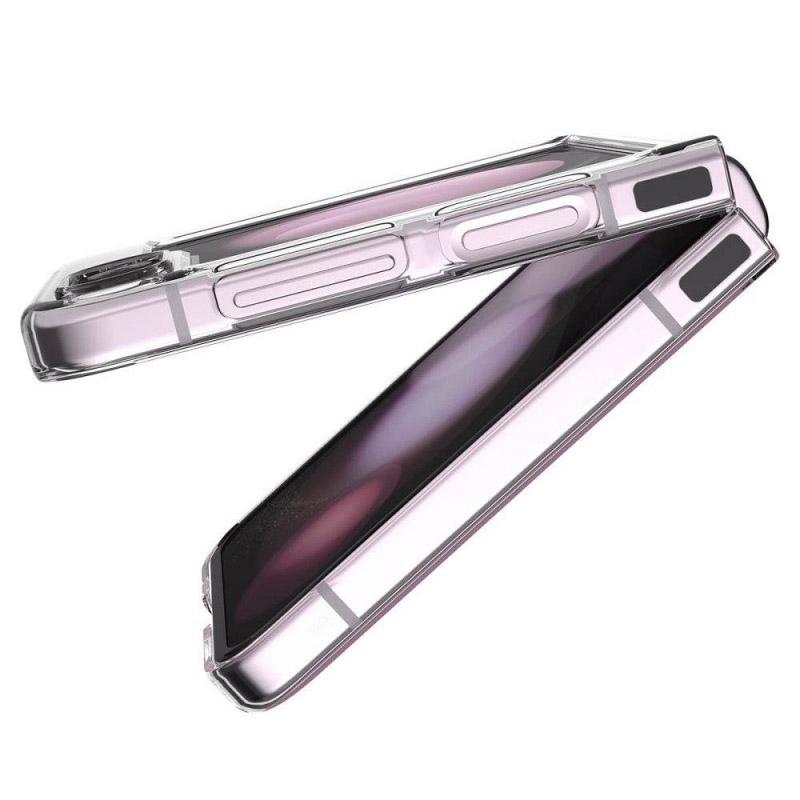 Прозорий чохол SGP Ultra Hybrid для Samsung Galaxy Z Flip7 | TPU+PC з посиленими бортами на малюнкі №3