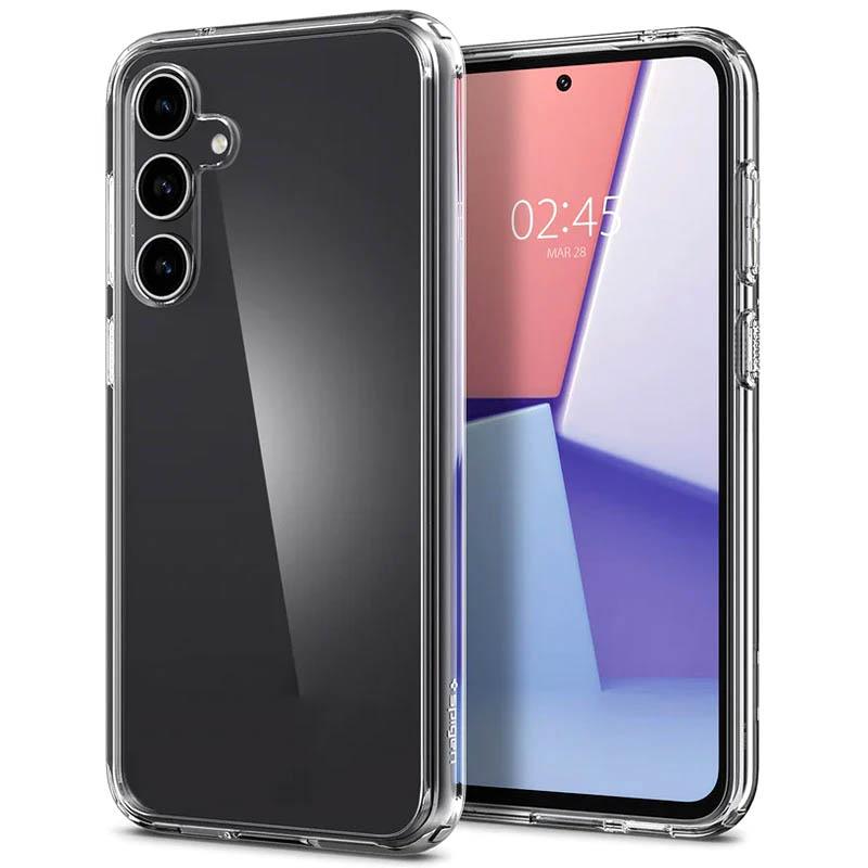 Прозорий чохол SGP Ultra Hybrid для Samsung Galaxy S25 FE | TPU+PC з посиленими бортами на малюнкі №1