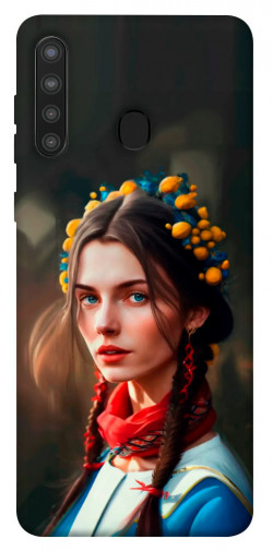 Чехол itsPrint Lady style 1 для Samsung Galaxy A21
