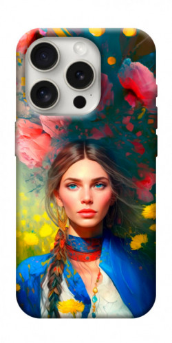 Чехол itsPrint Lady style 2 для Apple iPhone 16 Pro (6.3")