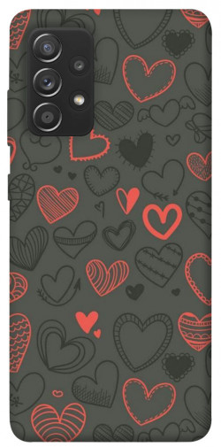 Чехол itsPrint Милые сердца для Samsung Galaxy A72 4G / A72 5G