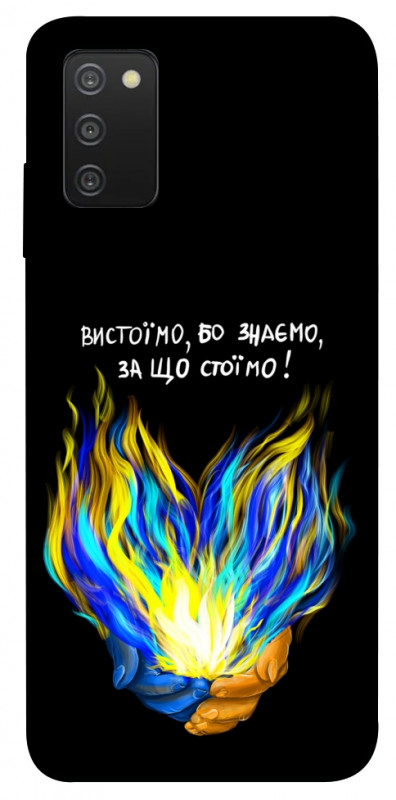 Чехол itsPrint У боротьбі для Samsung Galaxy A03s, love ukraine, купить оптом с доставкой