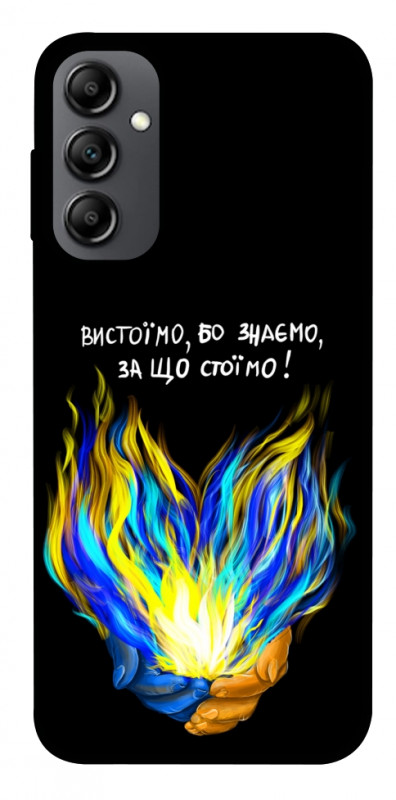 Чехол itsPrint У боротьбі для Samsung Galaxy A14 4G/5G, love ukraine, купить оптом с доставкой